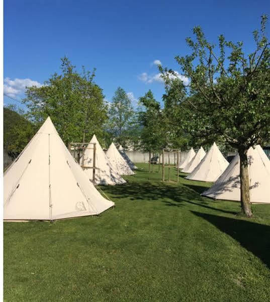 Ostello & Camping Riposo Otel Losone Dış mekan fotoğraf